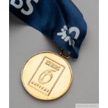 Silver-gilt RBS Six Nations Winners Medal, 2005