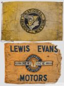 Stuart Lewis Evans silver and enamel British Racing Drivers Club lapel badge