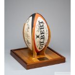 Gilbert rugby ball autographed by 2003 England World Cup-winning squad