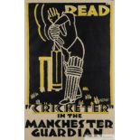 Two cricket advertising prints,