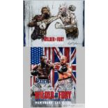 Deontay Wilder v. Tyson Fury II fight poster