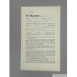 Manchester United Player's Contract for Shay Brennan