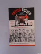 Manchester United v. Newcastle United Charity Shield match programme, 24th September 1953