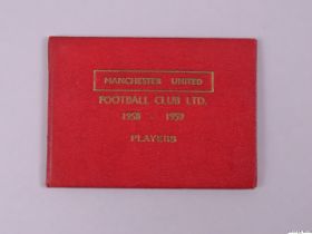 Manchester United player's ticket issued to W E Beaty in season 1958-59