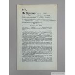 Manchester City Player's Contract for Denis Law