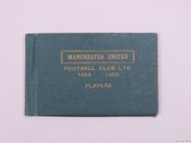 Manchester United player's ticket issued to Jeff Whitefoot in season 1954-55