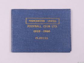 Manchester United player's ticket issued to Kenny Morgans in season 1959-60