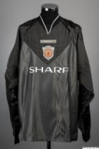 Peter Schmeichel No.1 Manchester United match issue Champions League shirt, 1998-9
