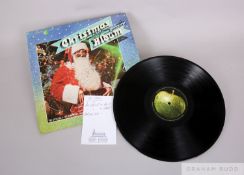 The Phil Spector Christmas Album Apple Records press signed to front and rear by Phil Spector