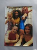A large colour Spice Girls poster