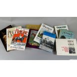 Collection of 54 books on racehorses, with three signed copies, Tim Forster, Fulke Walwyn and