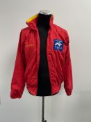 An autographed Pat Eddery European Team jacket