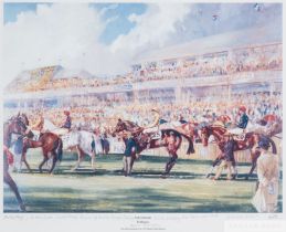 Tod Ramos (born 1956) THE PARADE FOR THE 1993 [VOID] GRAND NATIONAL an artist's proof print,