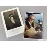 Orders of Service for Memorials to horse racing legends Sir Peter O'Sullevan and Lester Piggott,