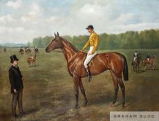 John Alfred Wheeler senior (1821-1903) ORMONDE WITH FRED ARCHER UP AND THE TRAINER JOHN PORTER