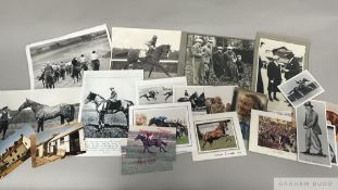 Horse racing photographs and pictures, 61 images, a mix of reproductions of photos and