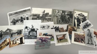 Horse racing photographs and pictures, 61 images, a mix of reproductions of photos and