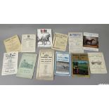 A collection of 82 racecards dating between the 1950s and 1980s