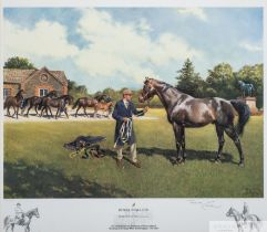 Terence Cuneo (British, 1907-1996) ROYAL STALLION, signed, limited edition print  "To Commemorate