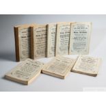 Thirteen old Tattersalls bloodstock auction catalogues 1940s and 1950s, Newmarket sales