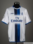 Hernan Crespo white, blue and black No.21 Chelsea Champions League short-sleeved shirt, 2003-04