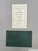 The Lawn Tennis Championships Souvenir brochure, 1914