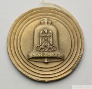 Ottorino Barassi’s Berlin 1936 Olympic Games participation medal, in bronze, designed by Otto