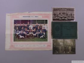 A nice collection of postcards and pictures relating to Brentford FC