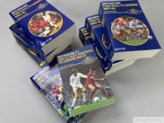Collection of football books, magazines and other publications,