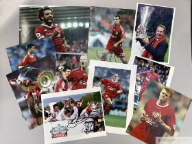 Liverpool a collection of twenty-five autographed colour photographs