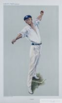 A group of four Vanity Fair cricket prints,