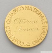 Cortina 1956 Winter Olympic Games Italian National Olympic Committee .750 gold medal awarded to