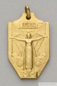 1958 FIFA World Cup winner's medal presented to Ottorino Barassi of FIFA's Executive Committee,