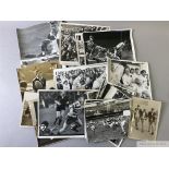 Collection of approximately one hundred English rugby clubs press photographs 1970s