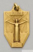 1934 FIFA World Cup winner's medal presented to Ottorino Barassi, President and Secretary of FIGC (