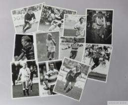 Collection of approximately 200 rugby photographs