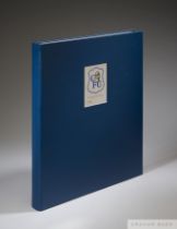 The Spirit of Chelsea blue leather bound book