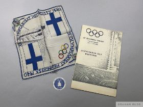 A Finnish 1940 Olympic Programme, 20th July to 4th August