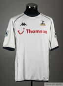 Serhiy Rebrov white and blue No.11 Tottenham Hotspur match issued short-sleeved shirt, 2002-03