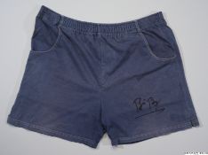 Bjorn Borg autographed shorts, Conte of Florence