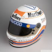 Martin Brundle Bell F1 race worn helmet, 1994