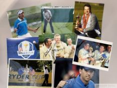 European Ryder Cup collection of twenty-three autographs