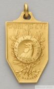 1938 FIFA World Cup winner's medal presented to Ottorino Barassi of the FIGC (Italian F.A.),