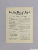 England v. Scotland International match programme, 8th April 1922