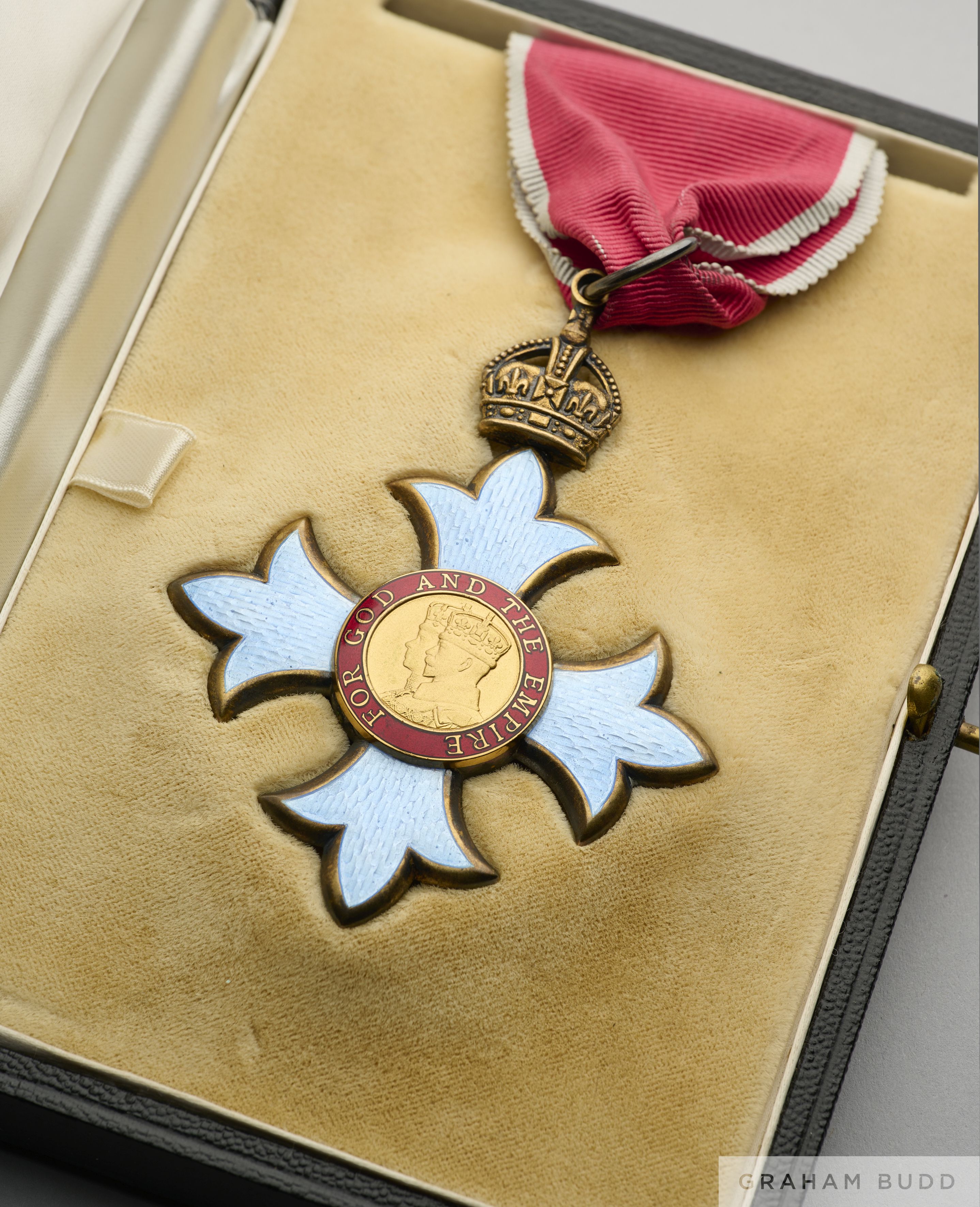 Billy Wright's, silver-gilt and enamel CBE Commander Of The Order Of The British - Image 2 of 5