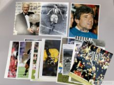 Newcastle United twenty autographed photographs
