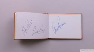 A 1976 Open Championship autograph album