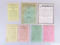 Large collection of Leyton Orient match programmes from 1940s to 1960s