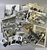 Collection of approximately one hundred Scottish Rugby press photographs 1970s