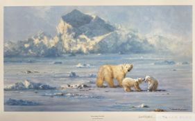 David Shepherd CBE FRSA FGRA 'Polar bear country', 2001